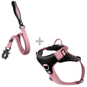 HONEYCOMB® All Action Set - Comfort Y Shape Padded Harness & Dual Swivel Lead- Built for Bully Breeds & Large Dogs