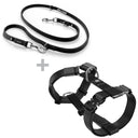TRINITY® Duplex Set - No Pull Comfort Padded Multi Clip Harness & Double Ended Training Lead- Built for pulling dogs
