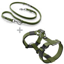 TRINITY® Duplex Set - No Pull Comfort Padded Multi Clip Harness & Double Ended Training Lead- Built for pulling dogs