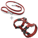 TRINITY® Duplex Set - No Pull Comfort Padded Multi Clip Harness & Double Ended Training Lead- Built for pulling dogs