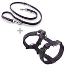 TRINITY® Duplex Set - No Pull Comfort Padded Multi Clip Harness & Double Ended Training Lead- Built for pulling dogs