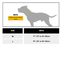 Bullyion Elite+® Dog Collar Waterproof Leatherette 4cm Width Adjustable